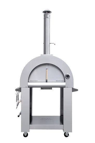 KoKoMo Grills-32 Inch Wood Burning Pizza Oven w/ Cart KO-PIZZAOVEN