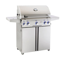 Load image into Gallery viewer, American Outdoor Grill (AOG) 30&quot; Portable Stainless-Steel Grill w/Cart Propane-Rotisserie Backburner 30PCL
