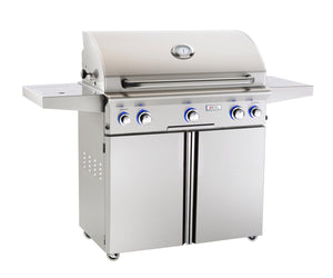 American Outdoor Grill (AOG) 36" Portable Stainless Steel Grill W/Cart, Propane 36PCL-00SP
