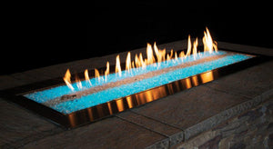 Empire Carol Rose Coastal Collection Outdoor Linear- Gas Fire Pit 48" LED Lighting System OL48TP18P