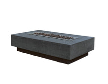 Load image into Gallery viewer, Elementi hampton fire table in dark gray with a white background
