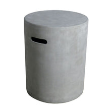 Load image into Gallery viewer, Elementi Round Tank Enclosure Smooth Finish-2 Shades Of Grey