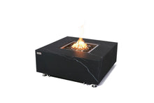Load image into Gallery viewer, Elementi Plus Sofia Black Marble/Porcelain Fire Table-Contemporary OFP103BB
