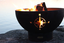 Load image into Gallery viewer, Fire Pit Art - Gas and Wood Fire Pit- Navigator