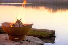 Load image into Gallery viewer, Fire Pit Art - Gas and Wood Fire Pit- Scallop