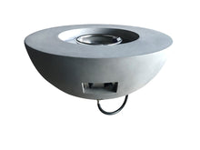 Load image into Gallery viewer, Modeno by Elementi - Roca Round Gas Concrete Fire Table-Grey Modern OFG107