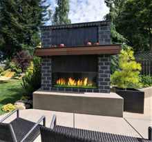 Load image into Gallery viewer, Majestic Lanai Contemporary Linear Gas Outdoor Fireplace w/ IntelliFire Ignition 48 Inch-ODLANAIG-48
