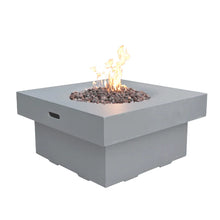 Load image into Gallery viewer, Modeno by Elementi- Branford Gas Square Concrete Fire Pit/Table-2 Colors OFG141