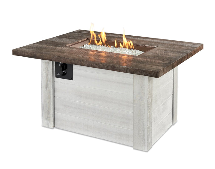 Outdoor GreatRoom Company Fire Table Alcott- Modern Farmhouse/Coastal Style ALC-1224