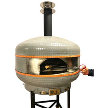 Load image into Gallery viewer, WPPO 48 Inch Professional Lava Digitally Controlled Wood Fired Oven WKPM-D1200