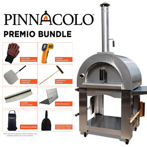 Wood fired pizza oven with all the accessories you'll need