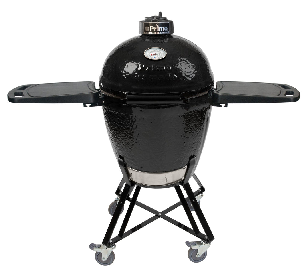 Primo Oval XL 4000 Series All-In-One Kamado Charcoal Grill & Smoker PGCXLC