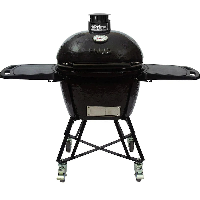 Primo Oval Large 3000 Series All-In-One Kamado Charcoal Grill & Smoker PGCLGC