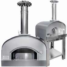 Load image into Gallery viewer, Solé Gourmet Italia 24-Inch Countertop Outdoor Wood Fired Pizza Oven SOITALIA2424-RF
