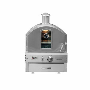 Summerset countertop/built in pizza oven shown on a white background