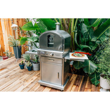 Load image into Gallery viewer, Summerset outdoor freestanding pizza oven on a patio deck
