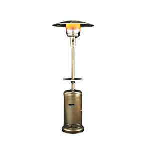 SUNHEAT Umbrella Portable Patio Heater w/ Drink Holder -Commercial & Residential 5 Finishes to Choose