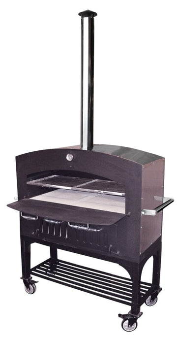Tuscan Chef X- Large 46-Inch Outdoor Wood-Fired Pizza Oven w/ Cart GX-D1