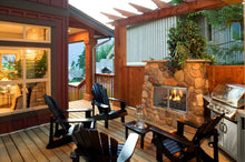 Load image into Gallery viewer, Majestic Villa Gas Outdoor Fireplace Stainless Steel Screen Doors   DSVILLA42