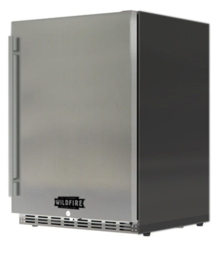 Wildfire Outdoor Living 24 Inch Outdoor Stainless-Steel Refrigerator WFR-24