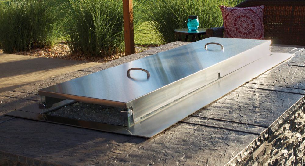 Empire Carol Rose 60 inch Linear Fire Pit Cover WC60LSS