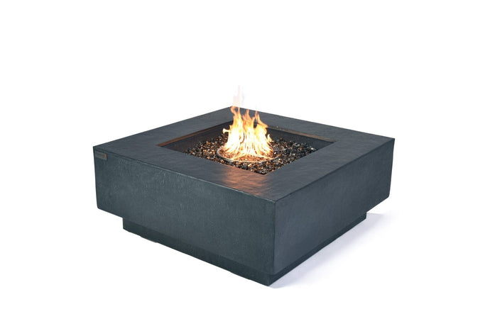 Elementi Plus Bergen Sandstone Square Fire Table-Contemporary OFG413DG