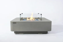 Load image into Gallery viewer, Elementi Plus Lucerne Square Fire Table-Contemporary OFG419LG