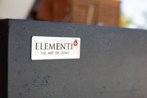 elementi positano fire table closeup