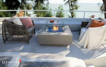 Load image into Gallery viewer, Elementi Plus Victoria Sandstone Square Fire Table-Contemporary OFG413LG
