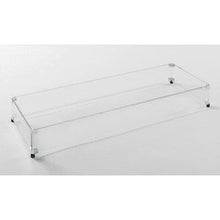 Load image into Gallery viewer, Outdoor Greatroom Company 12&quot; x 42&quot; Linear Tempered Glass Wind Guard GG-1242