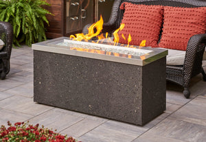 The Outdoor GreatRoom Company-Stainless Steel Key Largo Fire Table KL-1242-SS