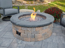 Load image into Gallery viewer, Outdoor GreatRoom Company Bronson Round Gas Fire Pit Kit BRON52-K