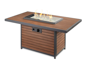 The Outdoor GreatRoom Company- Kenwood Chat Height Fire Table KW-1224-19-K