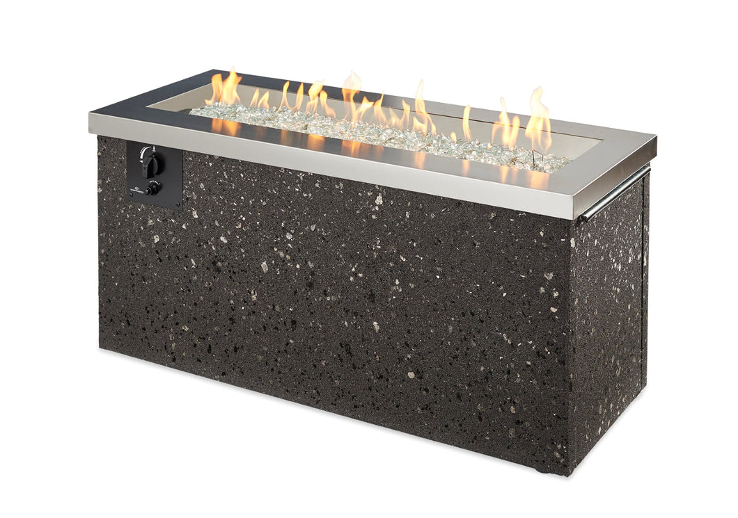 The Outdoor GreatRoom Company-Stainless Steel Key Largo Fire Table KL-1242-SS